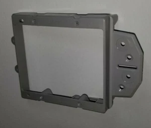 Legrand grau Doppelgang Halterung für Neubau auf Niederspannungshalterung  - Bild 1 von 4