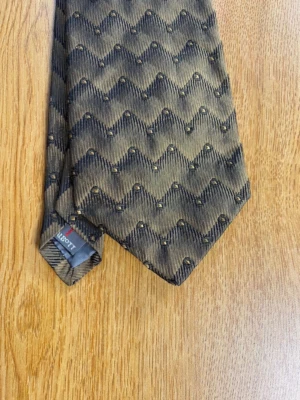 Corbata Richard Talbott Nordstrom 57" x 4" estampado dorado Foto 1 de 4