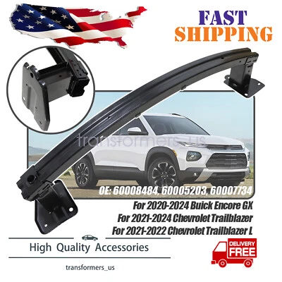 FITS 2021-2024 Chevrolet Trailblazer 60008484 Rear Bumper Face Bar Reinforcement - Image 1 of 4