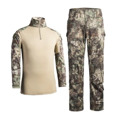 Mens Army Tactical Gen3 Combat Suit Shirt Pants Military Camouflage BDU Uniform - Image 1 of 4