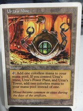 Magic The Gathering ~ 1x Urza's Mine ~ 5th Edition ~ Played Mtg.