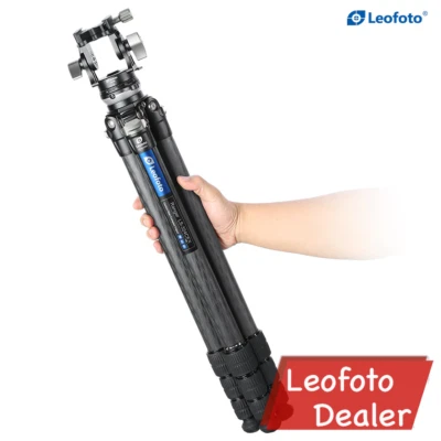 Leofoto LS-324CEX+VH-30 Carbon Fiber Leveling Ranger Tripod - Image 1 of 4