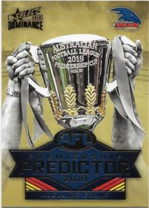 2019 Select Dominance Premiership Predictor Gold (PP1) ADELAIDE 101/175 - Picture 1 of 1