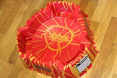 Beyblade Original BeyStadium Battle Earthquake Arena Usado 2002 Rojo Foto 1 de 4