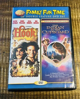 Hook / Indian In The Cupboard Like New Double Feature DVD - Image 1 of 4