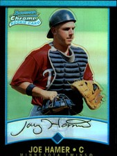 2001 Bowman Chrome Minnesota Twins Baseball Card #122 Joe Hamer RC