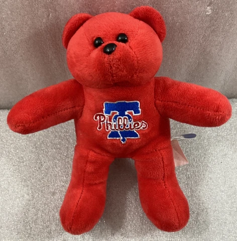 Philadelphia PHILLIES red Bear 8" plush Forever Collectibles Cover