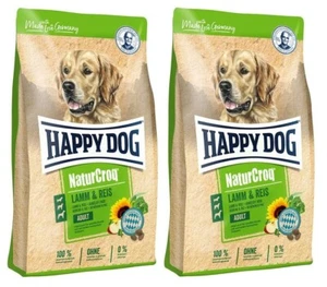 Happy Dog NaturCroq 2x15kg – Hundefutter Trockenfutter mit Lamm & Reis - Bild 1 von 6