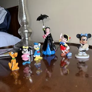 Vintage Disney Ceramic Characters Start A Collection Minnie, Mary Poppins, Etc. - Picture 1 of 24