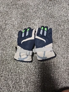 Guantes de invierno para niños talla mediana niños negro tostado verde - Imagen 1 de 2