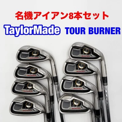 TaylorMade TOUR BURNER Irons #4-9,Pw,Aw(8Clubs)/NSPRO 950GH/Flex:Regular - Image 1 of 4
