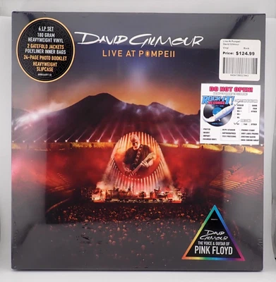 David Gilmour Live Pompeii, 4 LP Set 180 Gram, 24 pg. booklet, SEALED ! LP-42 - Image 1 of 2