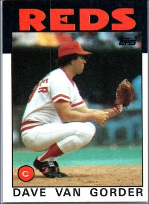 1986 Topps - Dave Van Gorder #143 - Image 1 of 2