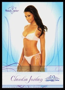 Scalda panchina 2008 Claudia Jordan #10 NON_SPORT CARD MODELLO BIKINI - Foto 1 di 2