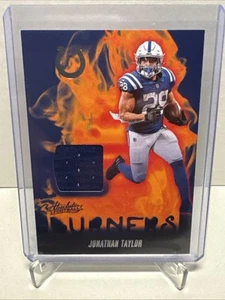 2024 Panini Absolute Jonathan Taylor Burners Relic Patch Jersey Card #AB-JTY - Picture 1 of 2