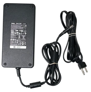 *GENUINE* OEM Dell Alienware 15 M3 M4 Laptop Charger 240W Watt 19.5V HA240PM190 - Picture 1 of 3