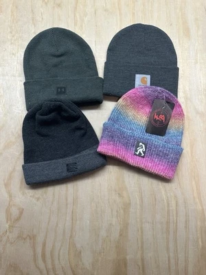 Lote de 4 Gorros Bajo Armadura, London Fog, Carhartt Banco Niebla Arco Iris Gris Unisex  Foto 1 de 4