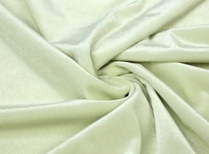 STRETCH SAMT Stoff Samt Velvet elastisch Kleidung Dekoration CREME EUR 12,98/m - Bild 1 von 1
