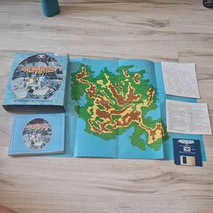 MIDWINTER Original Atari ST Big Box Game Discs, Manual & Map Pad, Rainbird, 1989 - Afbeelding 1 van 7