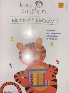 Walt Disney Baby Einstein Intro To NUMBERS NURSERY DVD 1+ Years Sealed - Picture 1 of 1