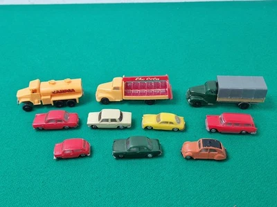 lotto lavoro vintage di EKO HO calibro 1:86 plastica modellismo ferroviario camion e auto Spagna - Immagine 1 di 4