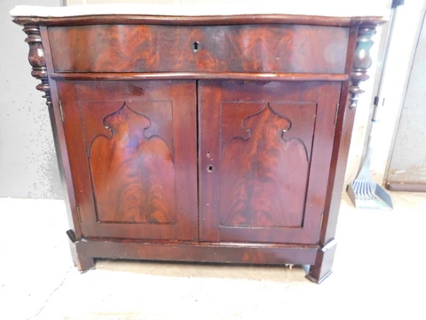 Vintage Marble Top Wash Stand Cover