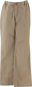 Lands' End Uniform Girl's Bootcut PF FT Blend Pant Khaki 7 NWOT (896) - Picture 1 of 8