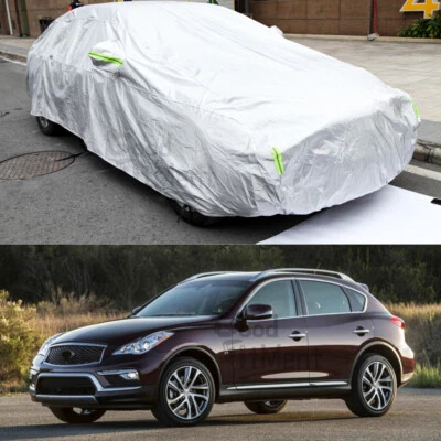 16ft Full Car Cover UV Rain Snow Waterproof Dustproof Outdoor For Infiniti QX50 Foto 1 de 4