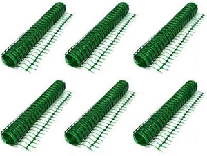 6 x Sichtschutz 50 m x 1 m Grün Schutzzaun Warnzaun Bauzaun Absperrung Zaun Netz - Picture 1 of 6