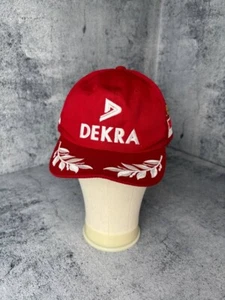 Ferrari Dekra Herren Einheitsgröße rot Polyester bestickt Baseball Outdoor Kappe Mütze - Bild 1 von 7