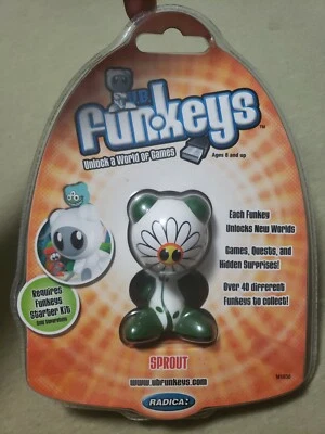 Funkeys UB Sprout - Very Rare (White) M1658 Chase Brand New Sealed - Image 1 of 4