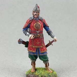 Golden Horde Warrior 75 mm 1/24, Collectible figure, Painted tin toy soldier - Picture 1 of 12