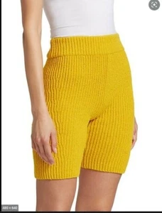 rag & bone Sunny Rib-Knit Biker Shorts NWT Sz S - Picture 1 of 7