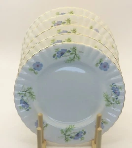 Richmond - Blue Poppy - Set of 5 - 8 1/4" 21 cm Salad/Dessert Plate - Excellent - Picture 1 of 5