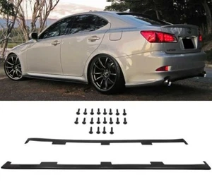 2006-2013 Lexus IS250 | IS350 | Bottom Line Side Skirt Extensions PU Plastic UK - Bild 1 von 4