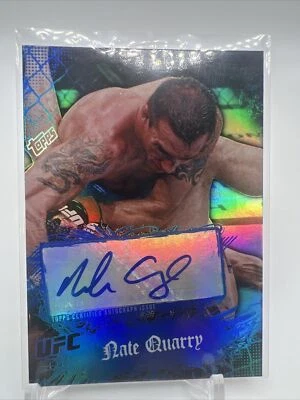 Nate Quarry 2010 Main Event Auto UFC - 456 - Image 1 of 2