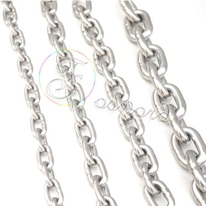 Chain Heavy Duty Stainless Steel Welded Security Long Links Gate Fence 1.2mm~8mm - Picture 1 of 6