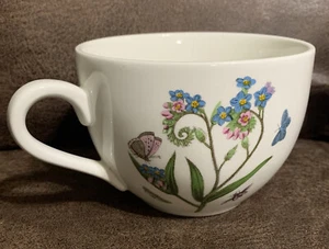 The Botanic Garden Circa 1818 Tea Coffee Cup Mug Floral Butterfly - Picture 1 of 9