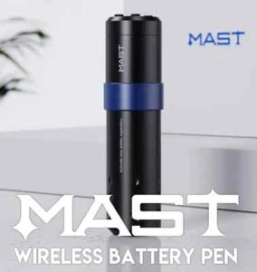 $130 Mast A3 Wireless Tattoo Gun Rotary Pen Machine  Used 1x ON FAKE SKIN - Picture 1 of 8