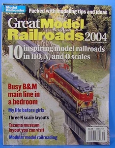 GREAT MODEL RAILROADS 2004 ,MODEL RAILROADER SPECIAL ISSUE, 10 INSPIRING LAYOUTS - Picture 1 of 1