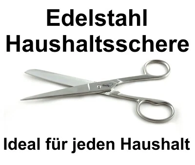 20,3 cm - 8 Zoll Haushaltsschere Edelstahl Bastelschere Küchenschere Stoffschere - Bild 1 von 4