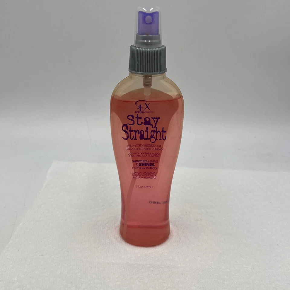 FX Stay Straight Humidity Resistant Hair Straightening Spray 6 fl oz 90% Full - Image 1 of 4