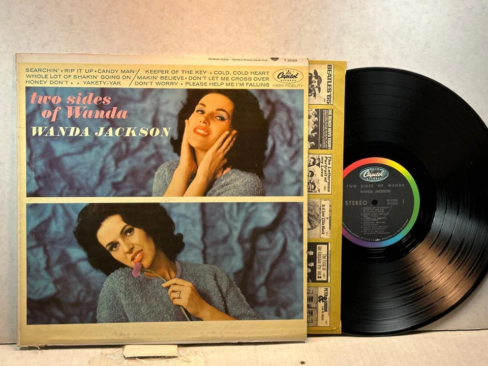 WANDA JACKSON Capitol ST 2030 STEREO TWO SIDES OF WANDA NM- LISTEN - Image 1 of 1
