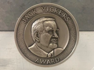 ๐ฅ Very RARE Jack Vickers Award GOLF Silver Medal Coin, Castle Pines PGA 1992 - Picture 1 of 20