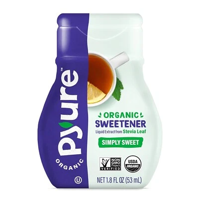 "Organic Liquid Stevia Extract Sweetener Simply Sweet Sugar Substitute" - Image 1 of 4
