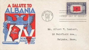 918 5c ALBANIA - CC - Staehle - Picture 1 of 1