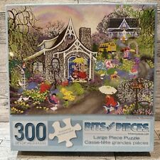BITS AND PIECES Rainbow Showers By Burger 300PC Puzzle 18x24” Factory Sealed