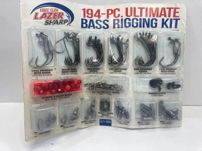 Garra de águila Lazer Sharp 194 piezas. Ultimate Bass Rigging Kit SELLADO pero DOBLADO Foto 1 de 4