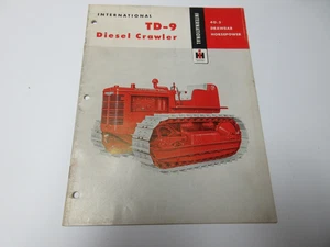 International TD-9 Diesel Crawler Tractor Sales Brochure 32 Page - Picture 1 of 1