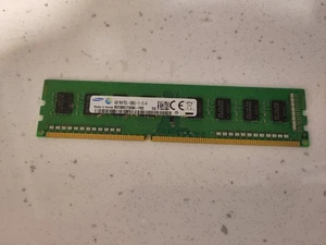 Samsung 4GB DDR3 PC3-12800U 1600MHz 1Rx8 Desktop RAM - Picture 1 of 1